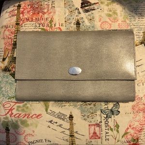 Silver Snakeskin Jewelry Organizer